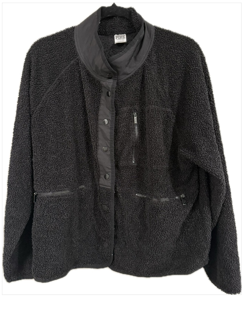 PINK Victoria's Secret Teddy Sherpa Jacket